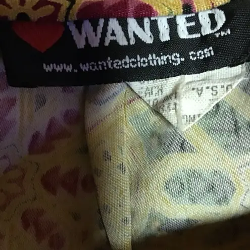 Vtg Y2K bright floral skirt