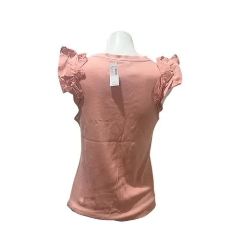 Maurice's  Women's XL Coral Ruffle Sleeve Tank Top Casual Spring