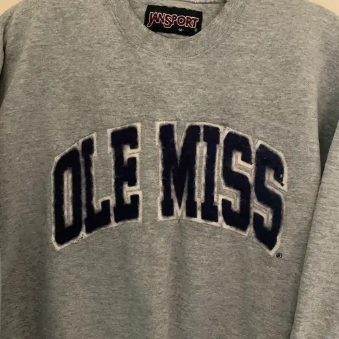Jansport // Vintage Ole Miss Pullover