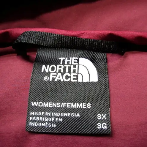 The North Face NWT  Belleview Stretch Down Parka in Cordovan Puffer Coat 3X