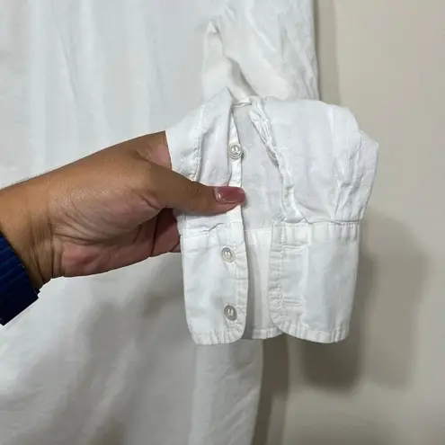 Xirena White Button Down Shirt XS Women Long Sleeve White