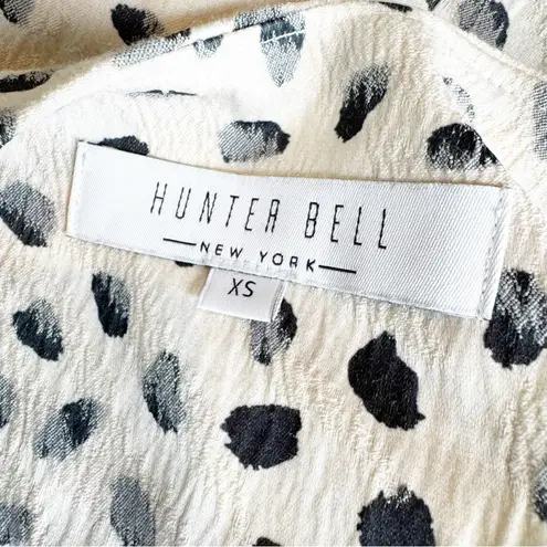 Hunter Bell Sleeveless Jensen Midi Dress Cream Black Size XS