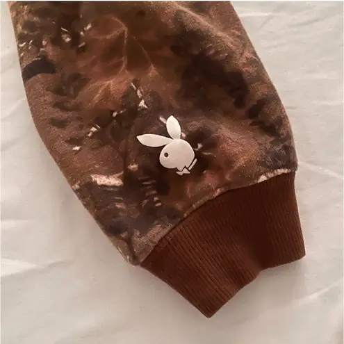 Playboy  By PacSun Camo Layered Hoodie