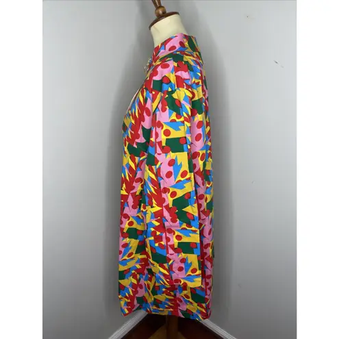 Nooworks Plus  Art Teacher Dress in Macarena Print 5X