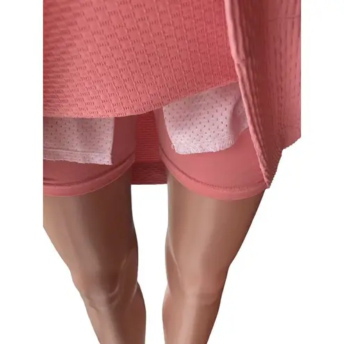 TAIL TECH Salmon Pink Mini GOLF Tennis Skirt Activewear Skort ~ Women's SMALL