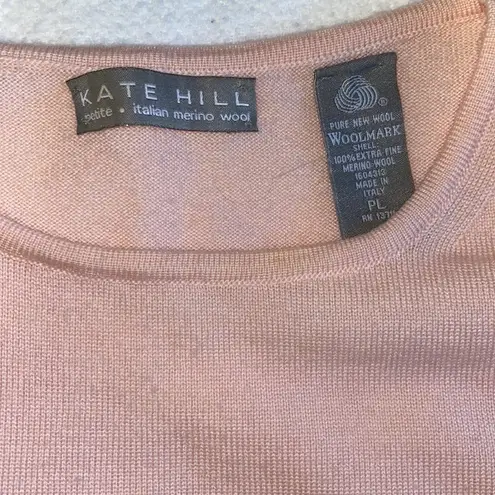 Kate Hill Italian Merino Wool Sweater