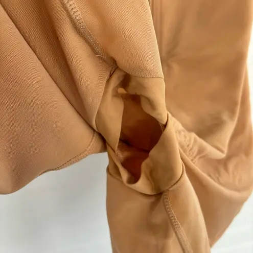 Women's Full Bodysuit Slimming Shaper Size Large Tan