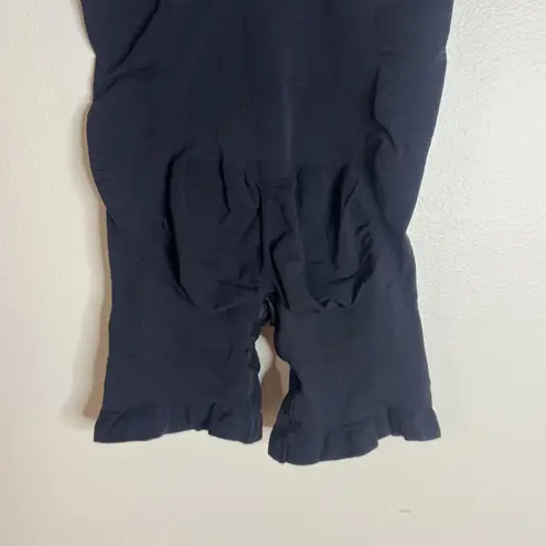 Skims Sculpting Bodysuit Womens 4XL Black Onyx Shapewear Mid Thigh One Piece Size 4X