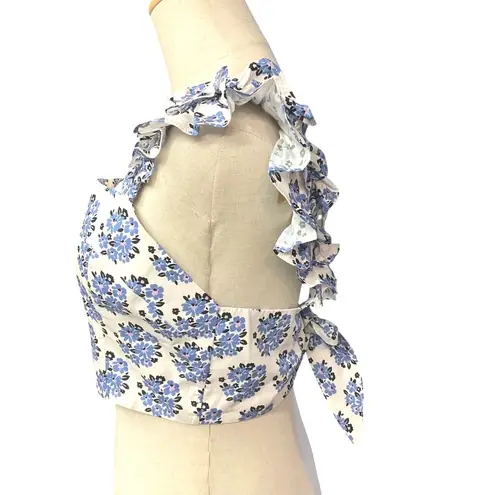 Yumi Kim By Anthropologie Gogo Floral Printed Top Size Large