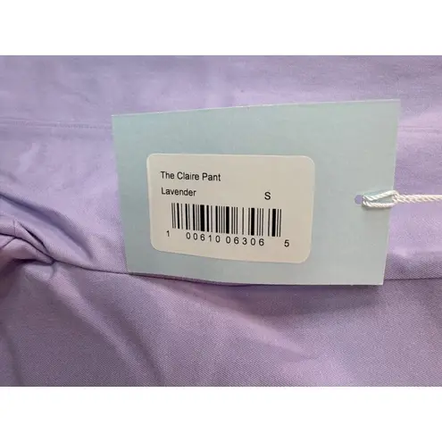 Hill House The Claire Stretch Preppy Quiet Luxury Casual Lavender Pant NWT Small