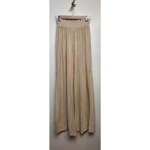 Ramy Brook  Athena Pleated Coverup Palazzo Pants Sz. S