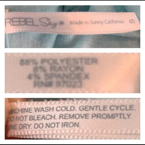 NWT Rebel Sky turquoise Cover