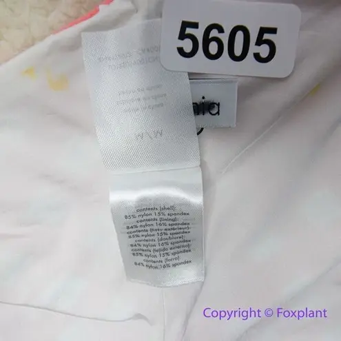 ONIA NEW Raquel Barbiecore pink gingham check raquel one piece swimsuit, size M