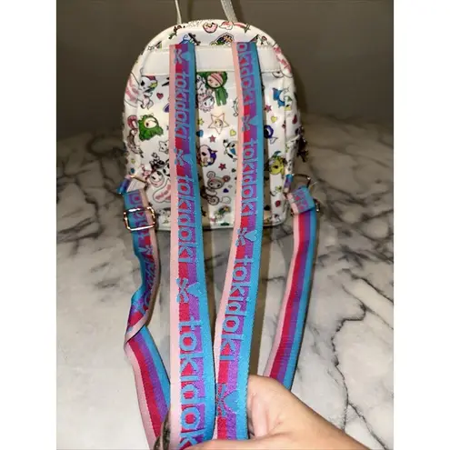 Tokidoki 2018 RARE Denim Daze White Mini Backpack Vinyl Toy JAPAN Kawaii Cosplay