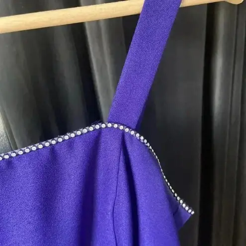 Alex Evenings ROYAL BLUE MOTHER OF THE BRIDE DRESS AND JACKET WITH JEWELS 10P