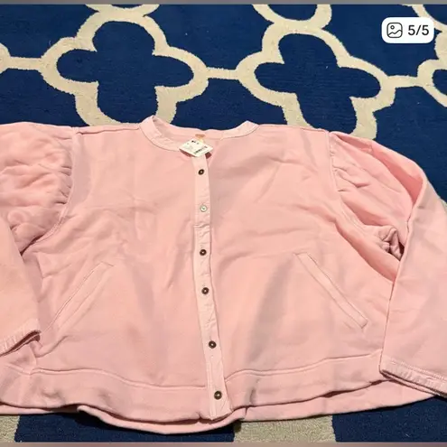 Free People Nomad Cardigan Pink Size XL
