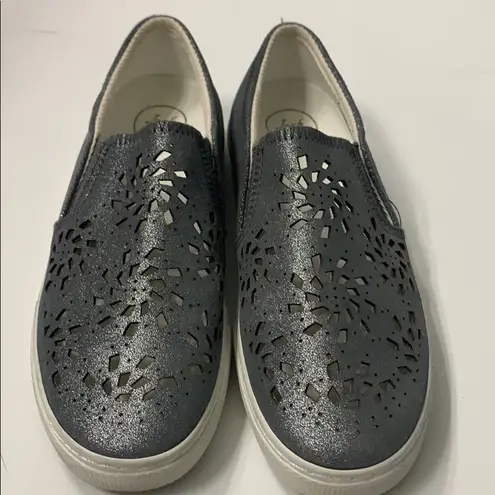 Jack Rogers  silver sneakers