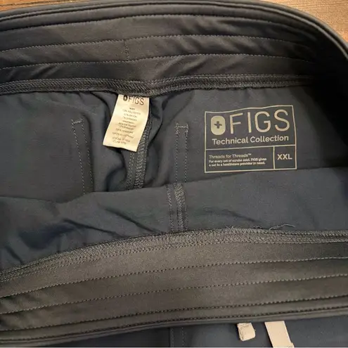 FIGS  Women's Livingston Scrub Pants in Dark Harbor