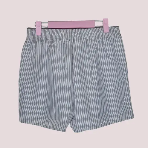 NWT Y2K Striped Elastic High Waisted Straight Leg Boxer Shorts