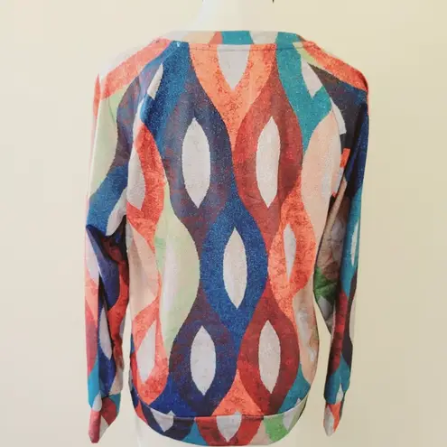 Exclusive chain link colorful sweatshirt size large