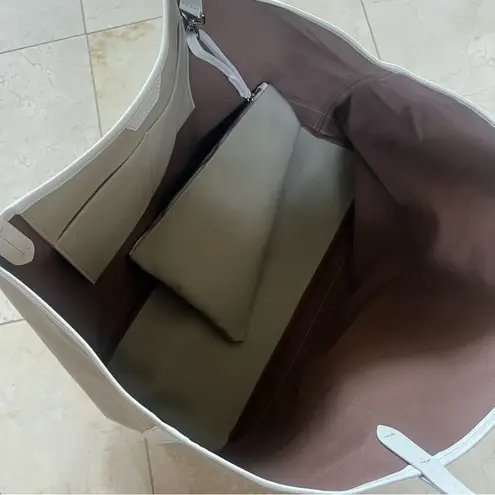 Shinola Detroit NWT $425 Oversized Taupe Tote Bag with Pouch