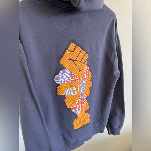 Peloton x Temi Coker Pullover Hoodie Blue (Medium) Black History Month Collab