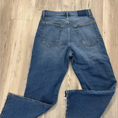 Abercrombie & Fitch  Ankle Straight Ultra High rise Jeans Relaxed Fit