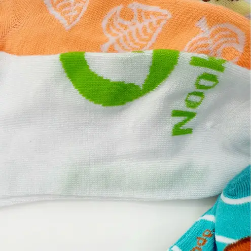 Nintendo Animal Crossing New Horizons Womens No Show Socks Video Game Fun Gift