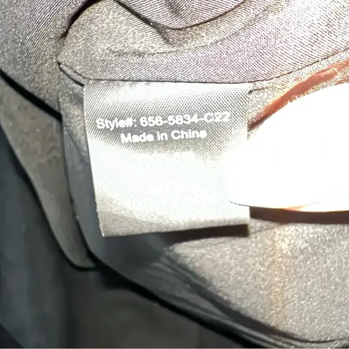 Jenni Kayne Rove Black Raw Silk Dress