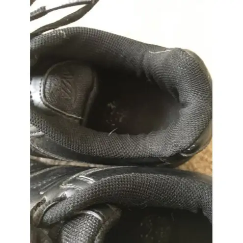 Avia Women's Oil & Slip Resistant Shoes Sneakers Lace Up Black Size 8