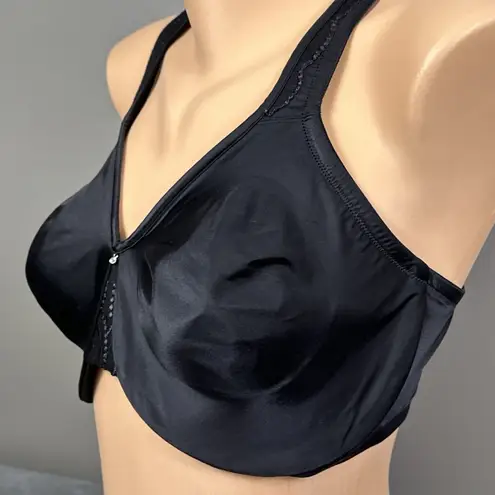 Olga’s Christina Bra Size 40DD Minimizer Black Underwire 55902 2 Ply Full Cover