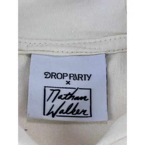 Nathan Walker X Drop Party Hoodie Sweatshirt L Basketball Skull Bee Survive Adva Size L