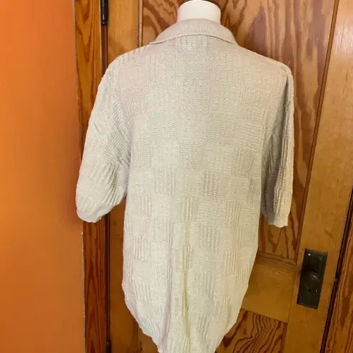 The Territory Ahead Vintage Y2K oversized grandpa polo sweater