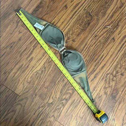 H&M Sequin Bandeau Swim Top