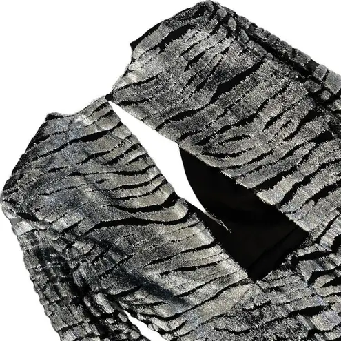 DUNDAS x REVOLVE Stardust Mini Dress in Silver Tiger