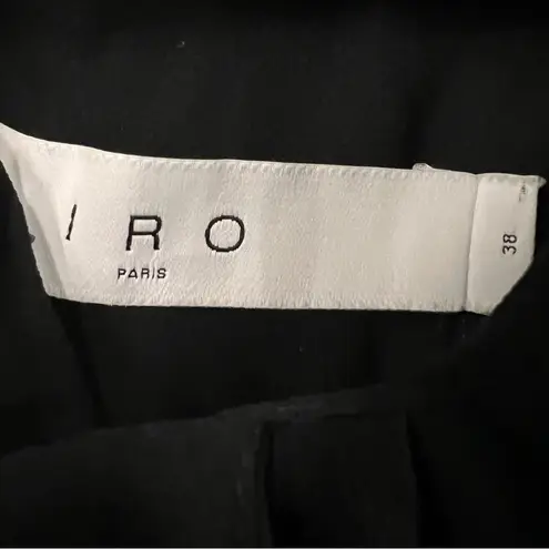 IRO Hivi ruched crepe mini dress