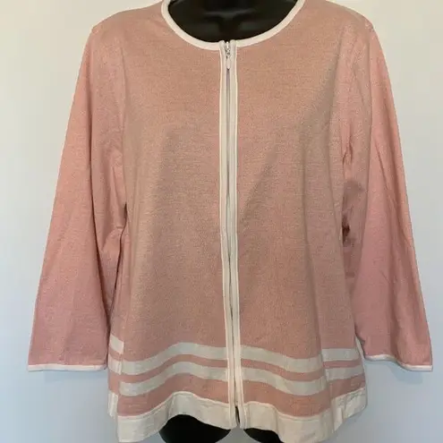 Cathy Daniels  Zipper Cardigan