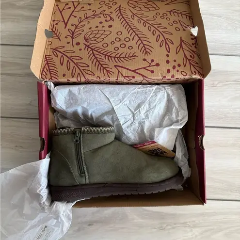 Muk Luks Side Zip Booties