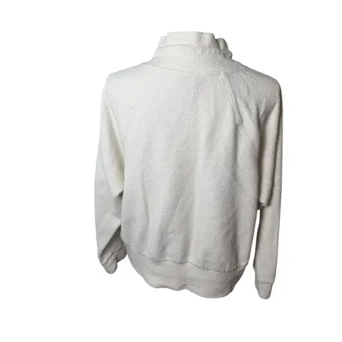 Varley Maceo Textured Sweat * Ivory Large