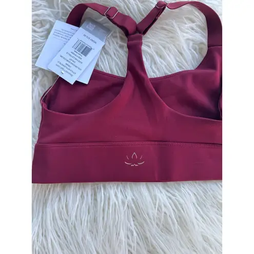 Beyond Yoga Powerbeyond Strive Long Line Bra California Merlot Size XXS