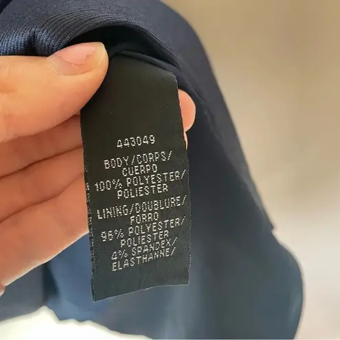 Monique Lhuillier ML We Belong Together Dress Blue Size 0