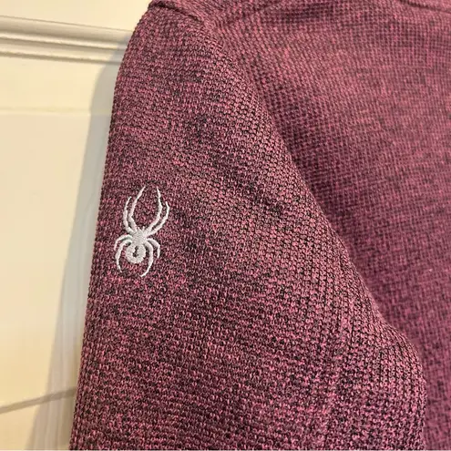 Spyder Plum Purple Full Zip Jacket Coat Zipper Pockets Womens Size Medium