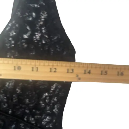 Hugo Buscati Vintage Womens Size 2 Black Bodycon Mermaid Fairy Grunge Maxi Dress