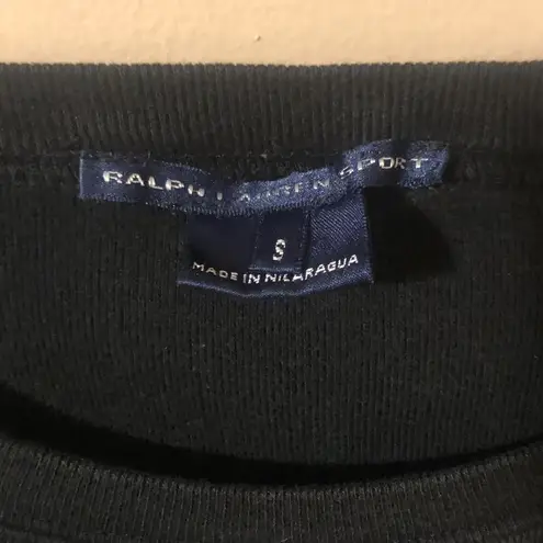 Polo Ralph Lauren Long Sleeve Crewneck Shirt Black