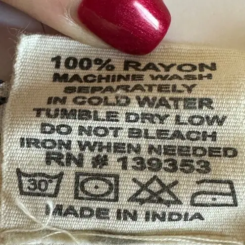 Seven Islands New York Sleeveless Dress Colorful Casual Bohemian Style Sz XL White