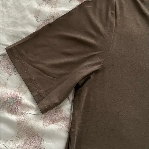 NWOT Fair Lady brown embellished gold & orange stones T