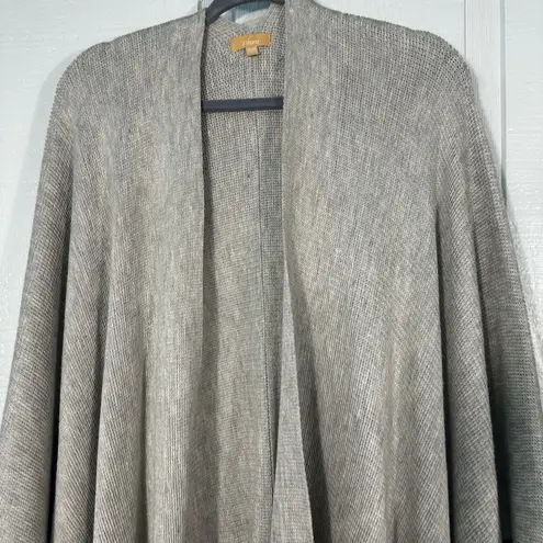 Takara Tamara Tan and Black Sweater  Poncho Size Small/Medium EUC