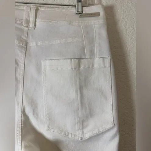 Pilcro and the Letterpress Pilcro and the letterpress boyfriend white jeans high rise double button sz 29 - Image 5