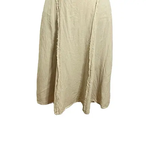 Ciao Lucia Rosalba Midi Dress Women’s Size Small Sandstone Linen A