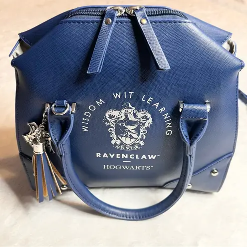 Bioworld Harry Potter Ravenclaw Purse Handbag Hogwarts Houses Blue Shoulder Bag